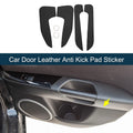 Set of 1 Car Door Leather Anti Kick Pad Sticker for BMW 5 Series (2007–2009)