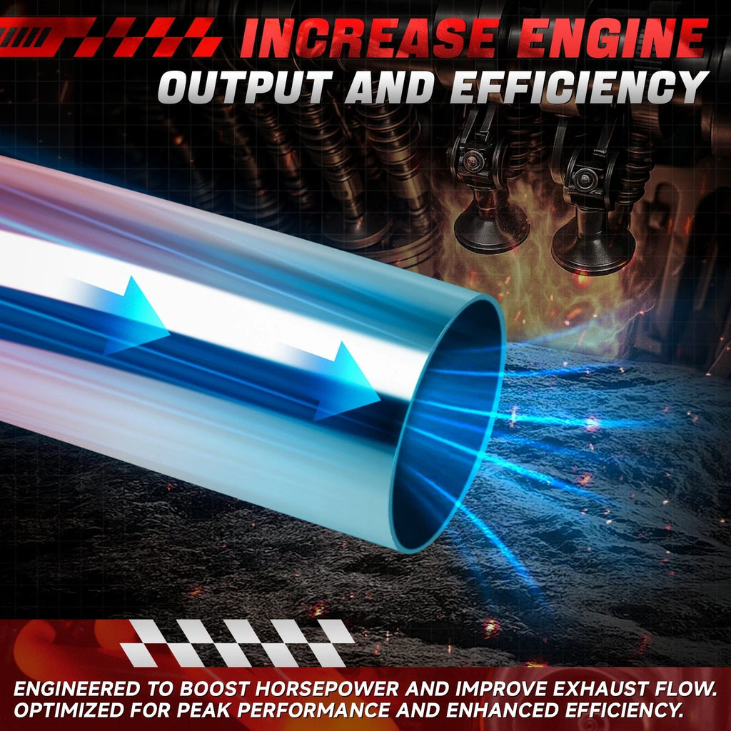 Shorty Header Exhaust System for Ford Bronco Econoline (1961–1974)