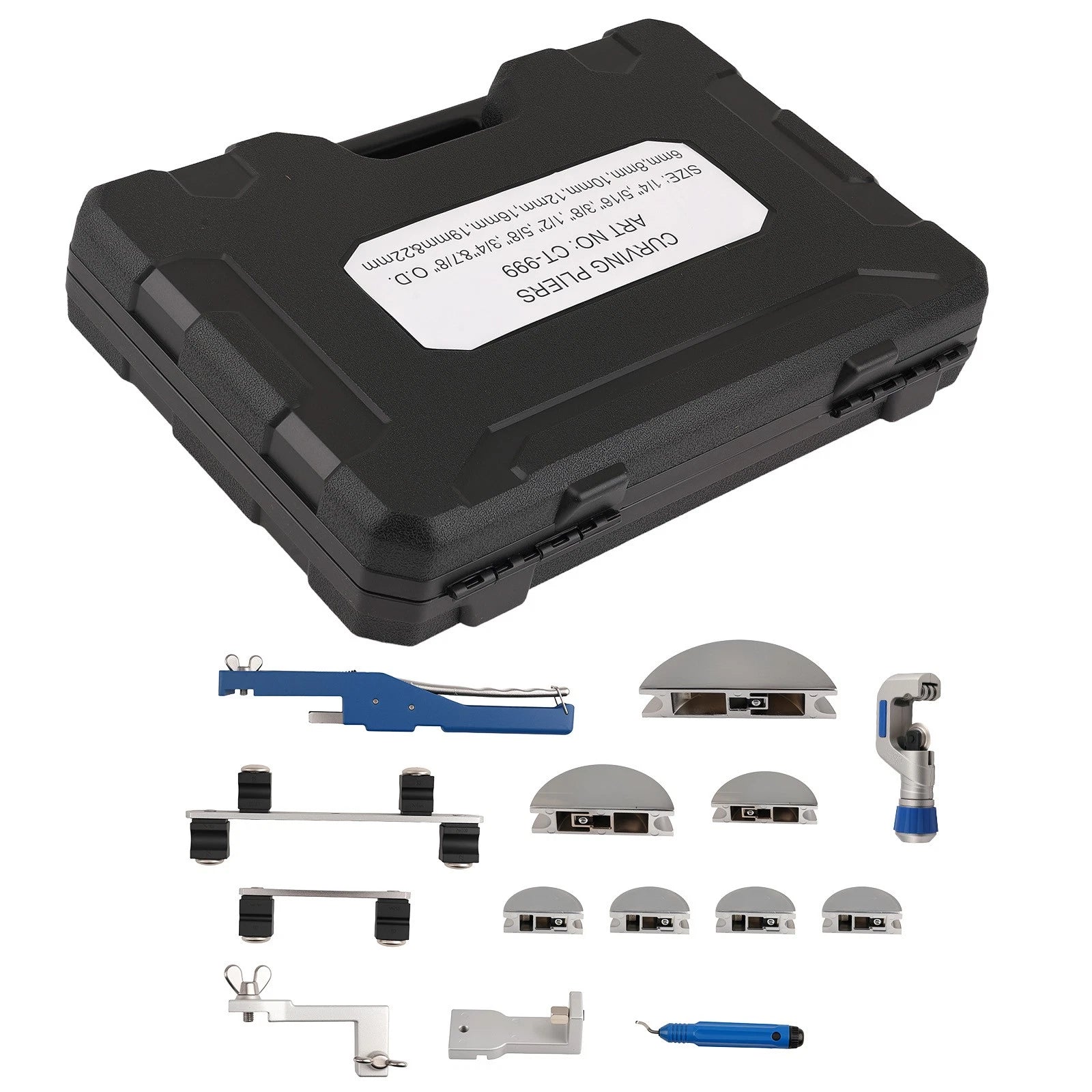 Tube Bender Ratchet Kit w/ Cutter & Deburring Tool for 1/4–7/8in (2000–2000)