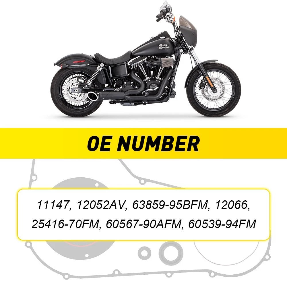 Clutch Cover Gasket Seal Kit for Harley Softail Dyna (1994–2005)