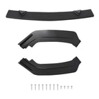 3PCS Front Spoiler Bumper Kit for Infiniti Q60 (2017–2022) Carbon Look