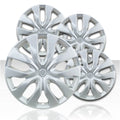 16" 10 Spoke Silver Wheel Covers with Nissan Rogue Style (Set of 4)