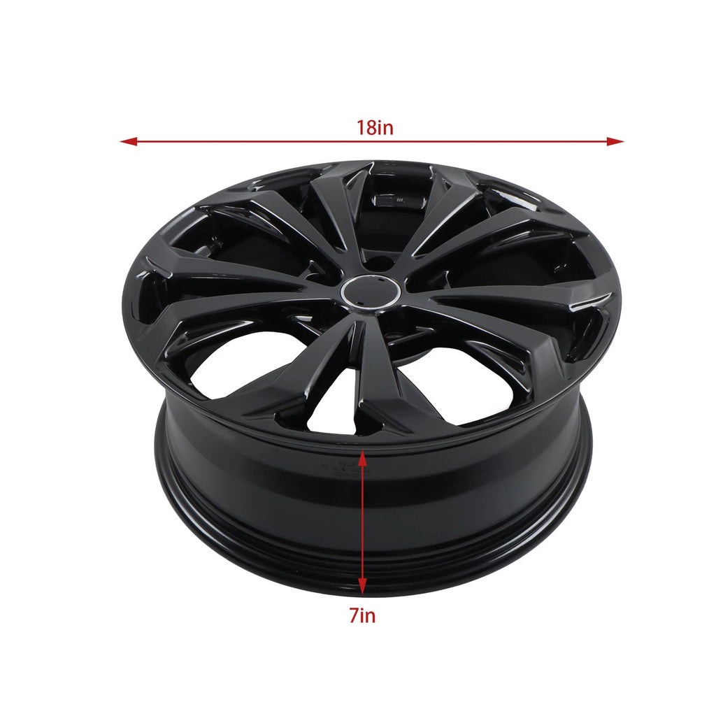 18" x 7" Gloss Black Alloy Wheel Rim for Toyota Rav4 (2022–2025)