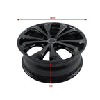18" x 7" Gloss Black Alloy Wheel Rim for Toyota Rav4 (2022–2025)
