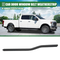 Front Right Window Belt Weatherstrip for Ford F-250 (1999–2016) Black