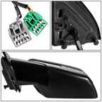 Power Heated Memory Driver Side Mirror Left for Saturn Outlook (2007–2008) GM1320365