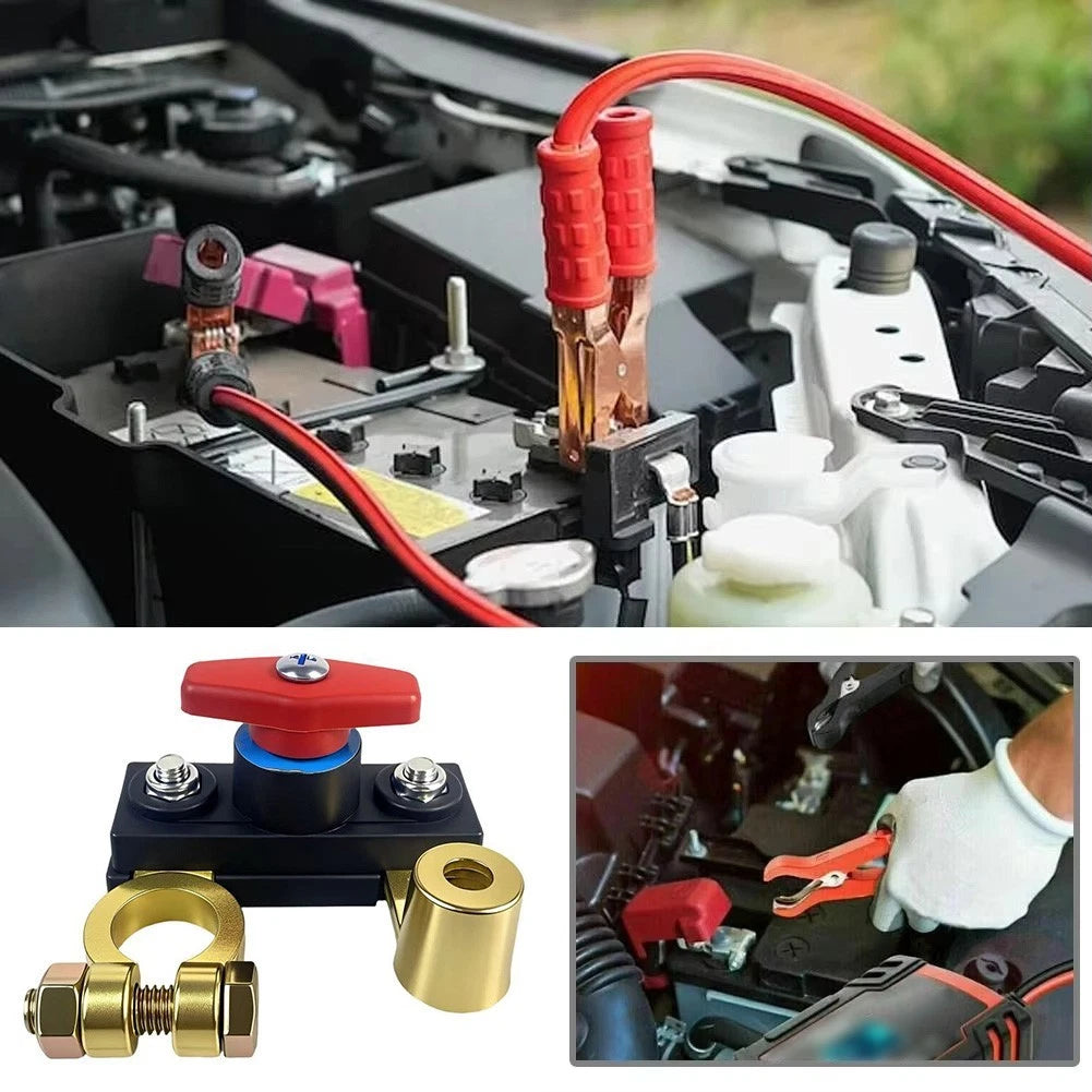 Battery Disconnect Switch for Car Truck RV Boat (12V 24V)