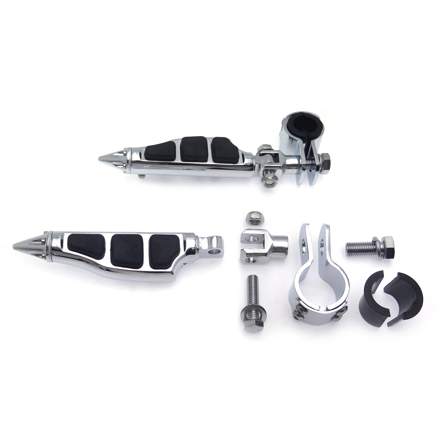 1" 1-1/4" Foot Peg Clamps for Harley Sportster (4475)