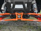 SuperATV Round Tubed Rear Radius Arms for Polaris RZR XP 1000 (2014–2023) - Orange