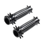 Front Spikes 1'' Motorcycle Hand Grips for Harley Touring Dyna Softail