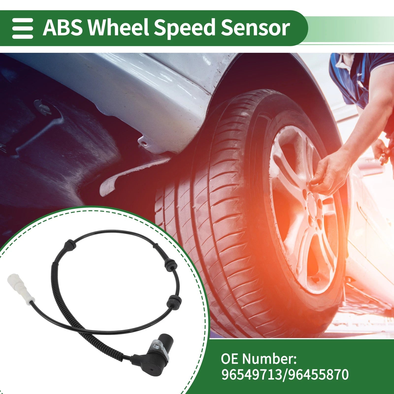 ABS Wheel Speed Sensor No. 96549713 for Chevrolet Lacetti (2004–2010)
