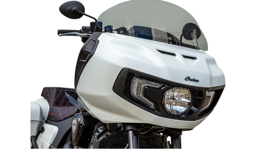 Klock Werks 11" Tinted Flare Windshield for Indian Challenger Pursuit (2020–2023)
