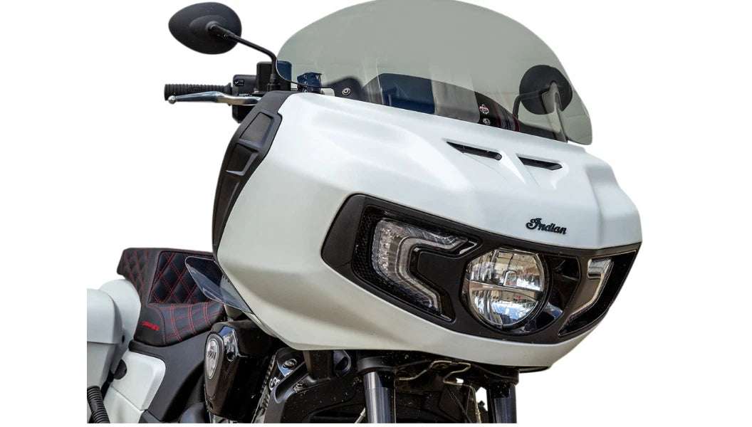Klock Werks 11" Tinted Flare Windshield for Indian Challenger Pursuit (2020–2023)