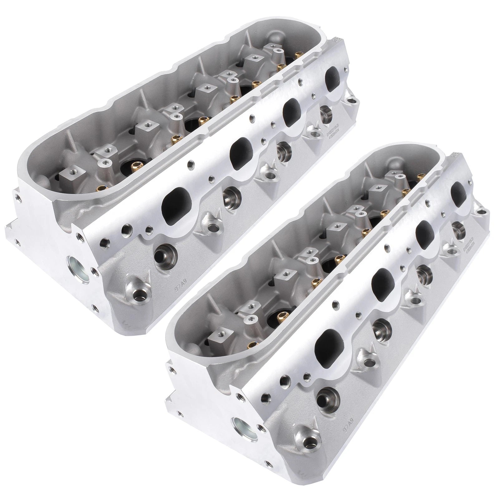 Set of 2 Cylinder Heads for GMC Chevy LS 4.8 5.3 5.7 6.0L (243 Casting, LS2, LS6, 799)
