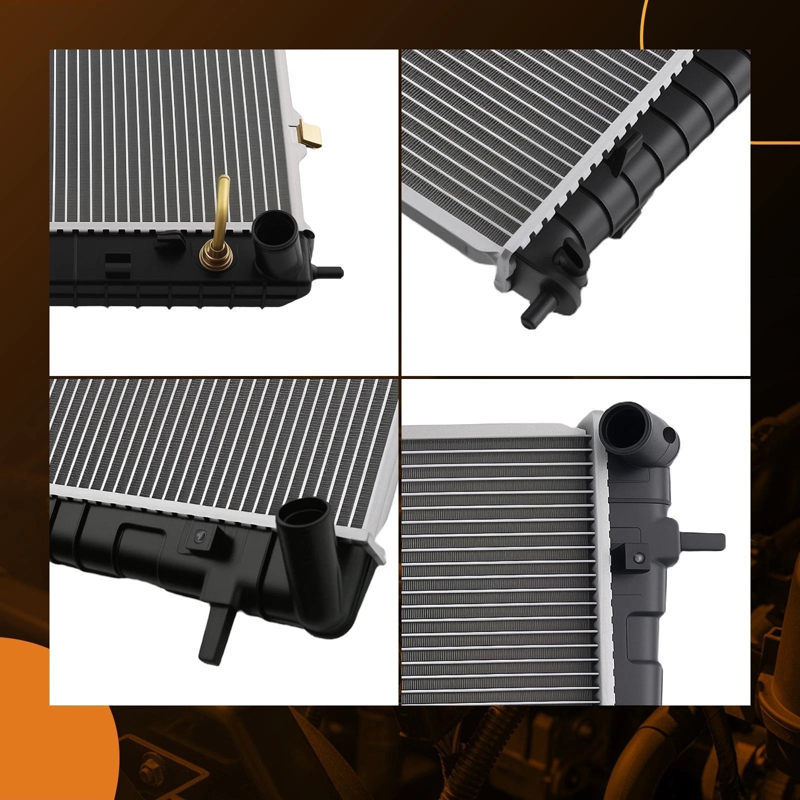 Coolant Radiator for Hyundai Tucson (2005)