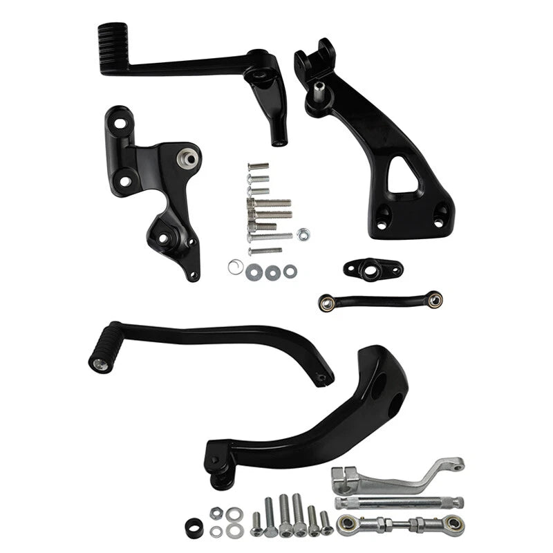 Mid-Controls Shifter Brake Pegs for Harley Sport Glide FLSB Fat Bob FXFB (2018–2023)