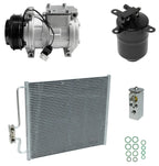 AC Compressor Kit With Condenser for BMW 525i 2.5L (1991–1991)