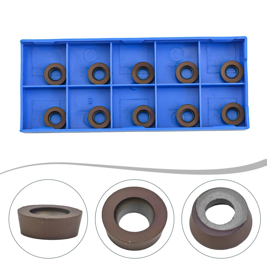 10pcs RPMT1003MO CNC Inserts for Lathe and Milling Cutting