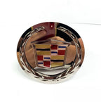 Chrome Cadillac Emblem Tow Hitch Cover Stainless Steel 2" Trailer Plug (2015–2020)
