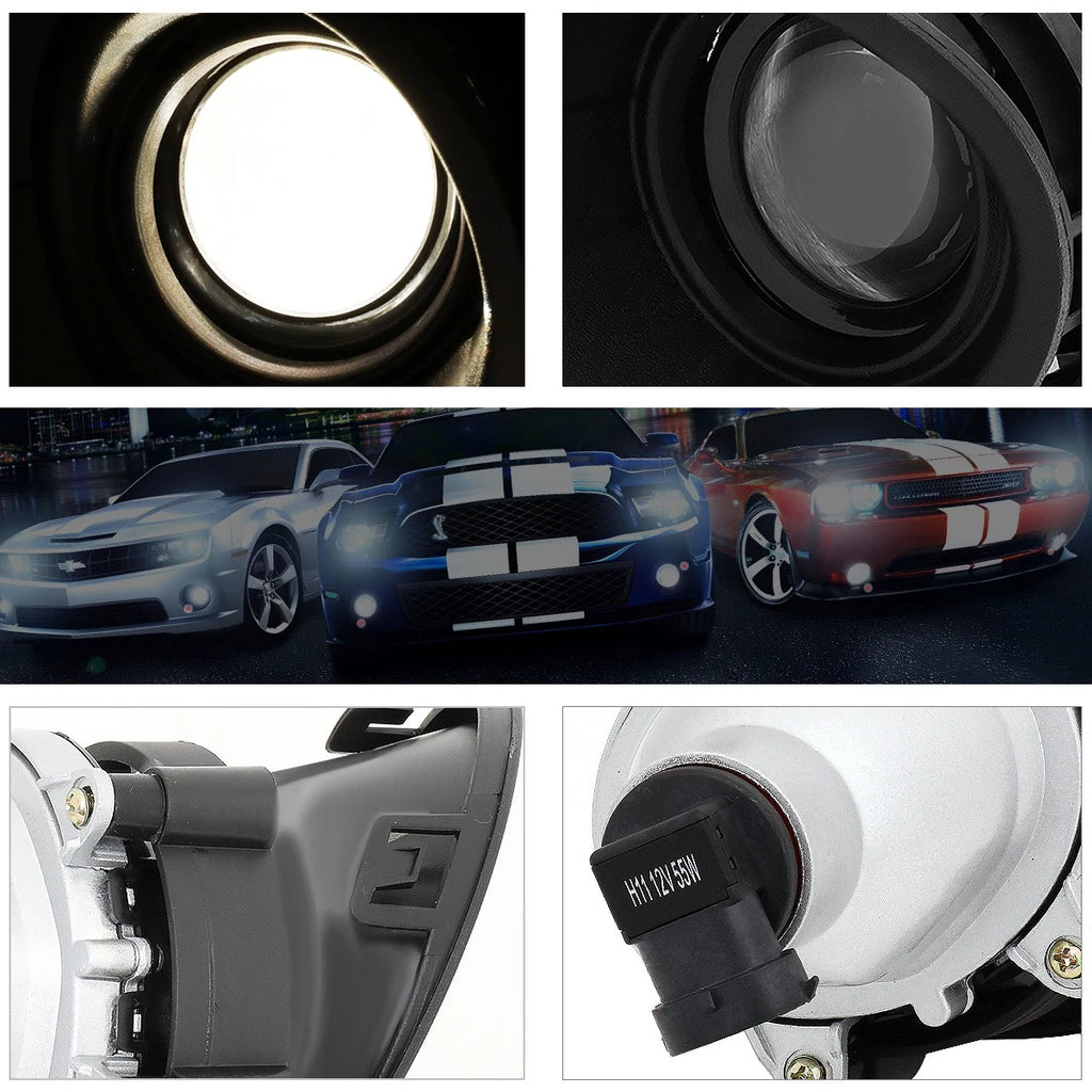 Driver Side Projector Headlight for Toyota Highlander (2014–2016) Chrome