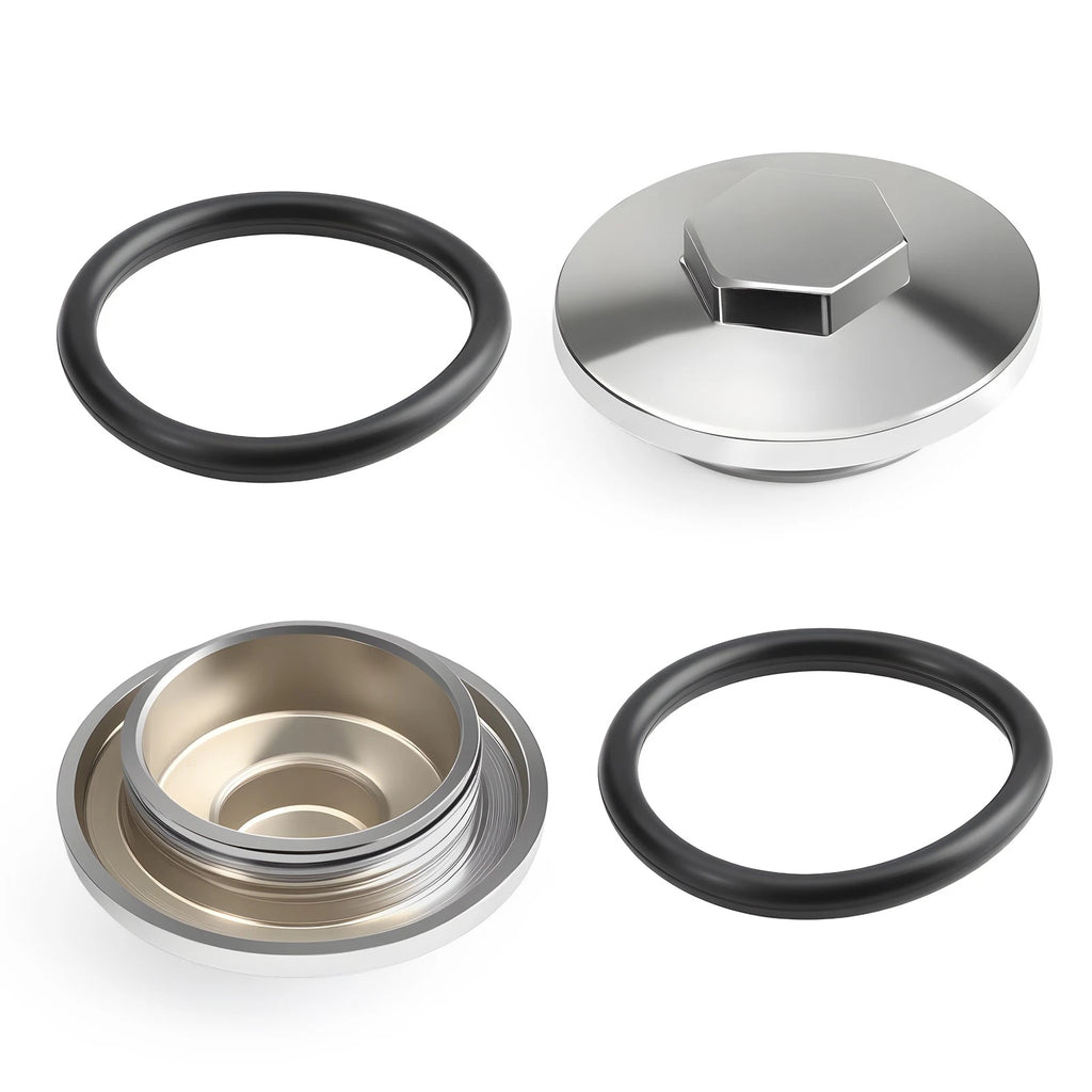 2X Engine Valve Tappet Adjustment Cover Cap for Honda ATC70 C70 CB1000C CB1100F (1970–1986)