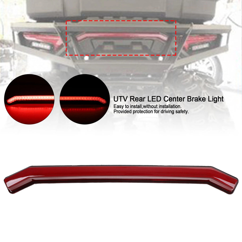 UTV Rear LED Center Brake Light for Polaris RZR RS1, Turbo, Sportsman 1000XP (2018–2021)