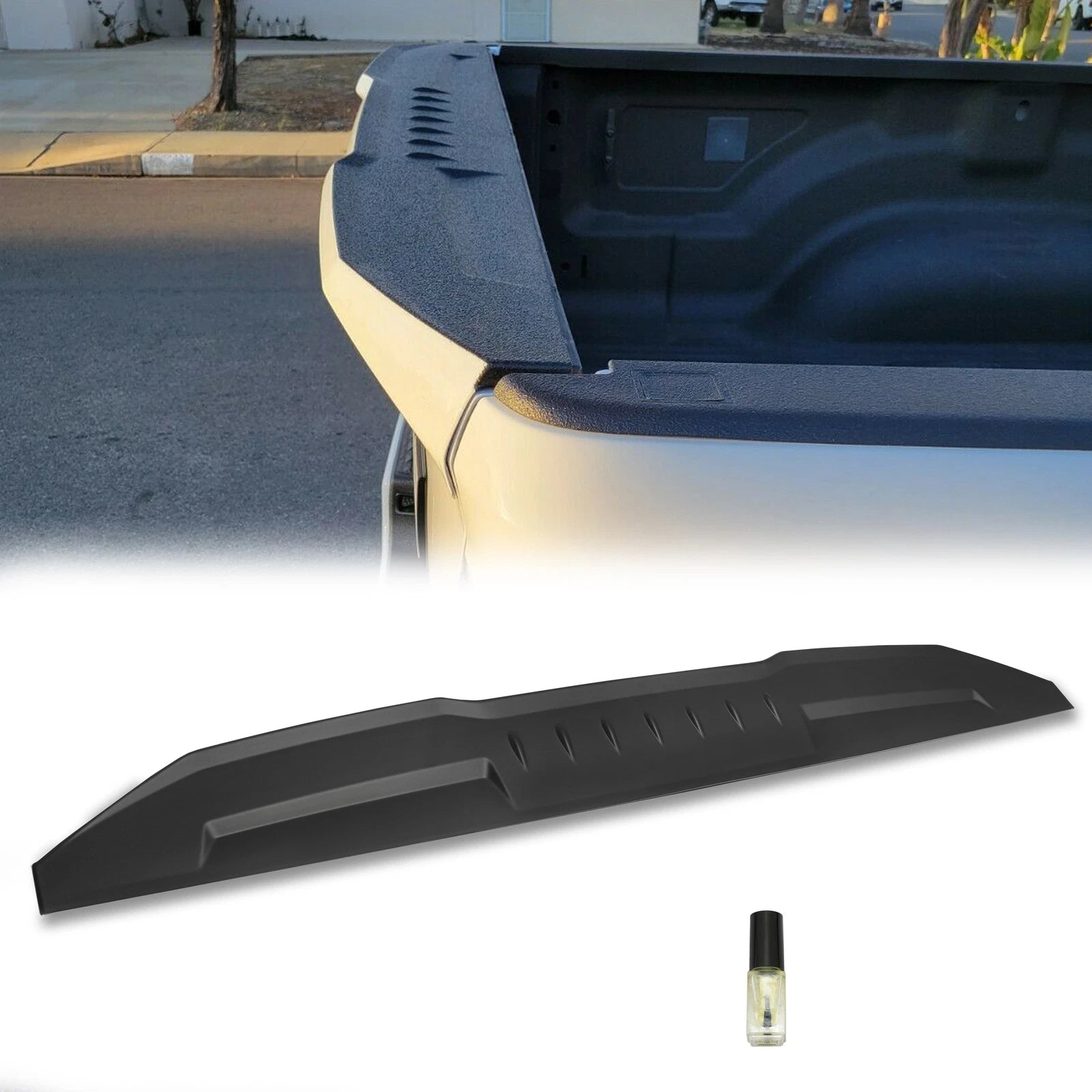 Rear Tailgate Spoiler Cover for Dodge Ram 1500 2500 3500 (2009–2021)