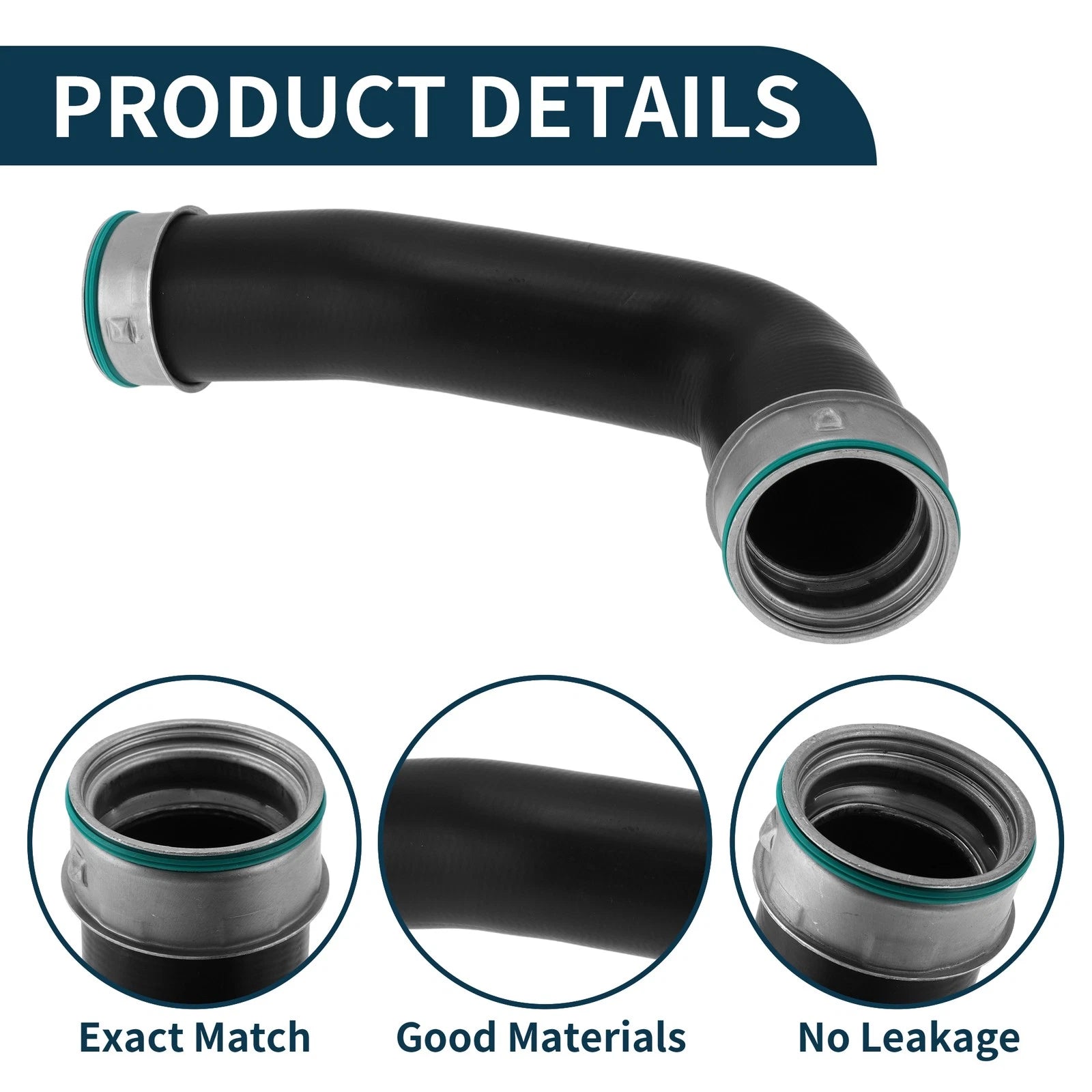 Radiator Hose for Audi A3 1.9 TDI 2.0 TDI (2003–2013) No. 1K0145834L