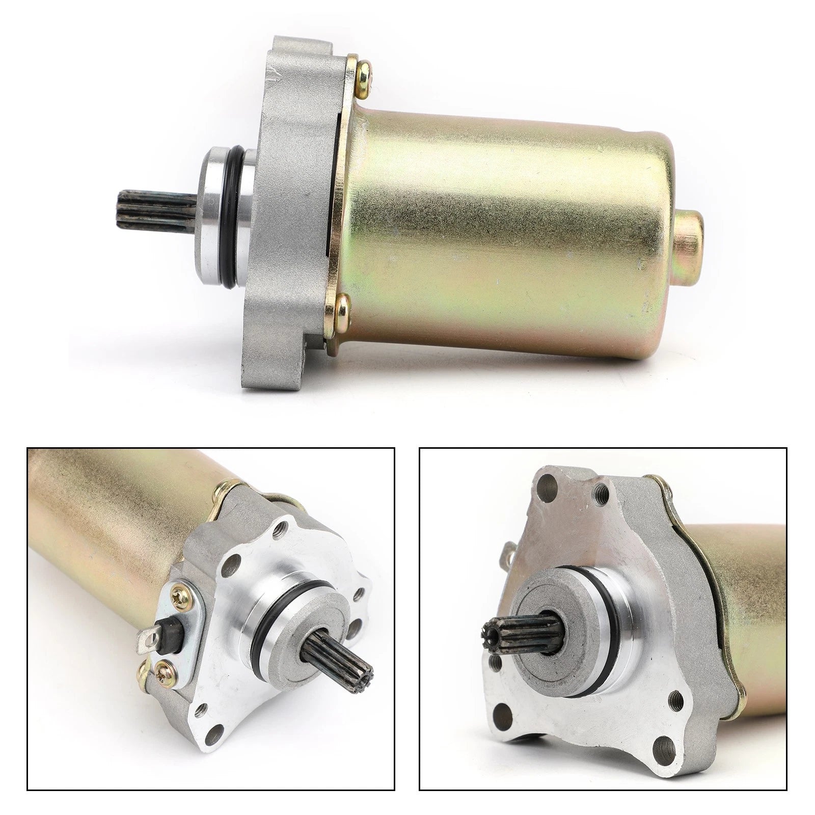 Starter Motor 9-Spline for Kawasaki BR125 Z125 Pro KLX110 (2010–2019)