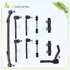 10Pcs Front Suspension Tie Rod Center Link Sway Bar for Chevrolet Malibu (1978–1983)