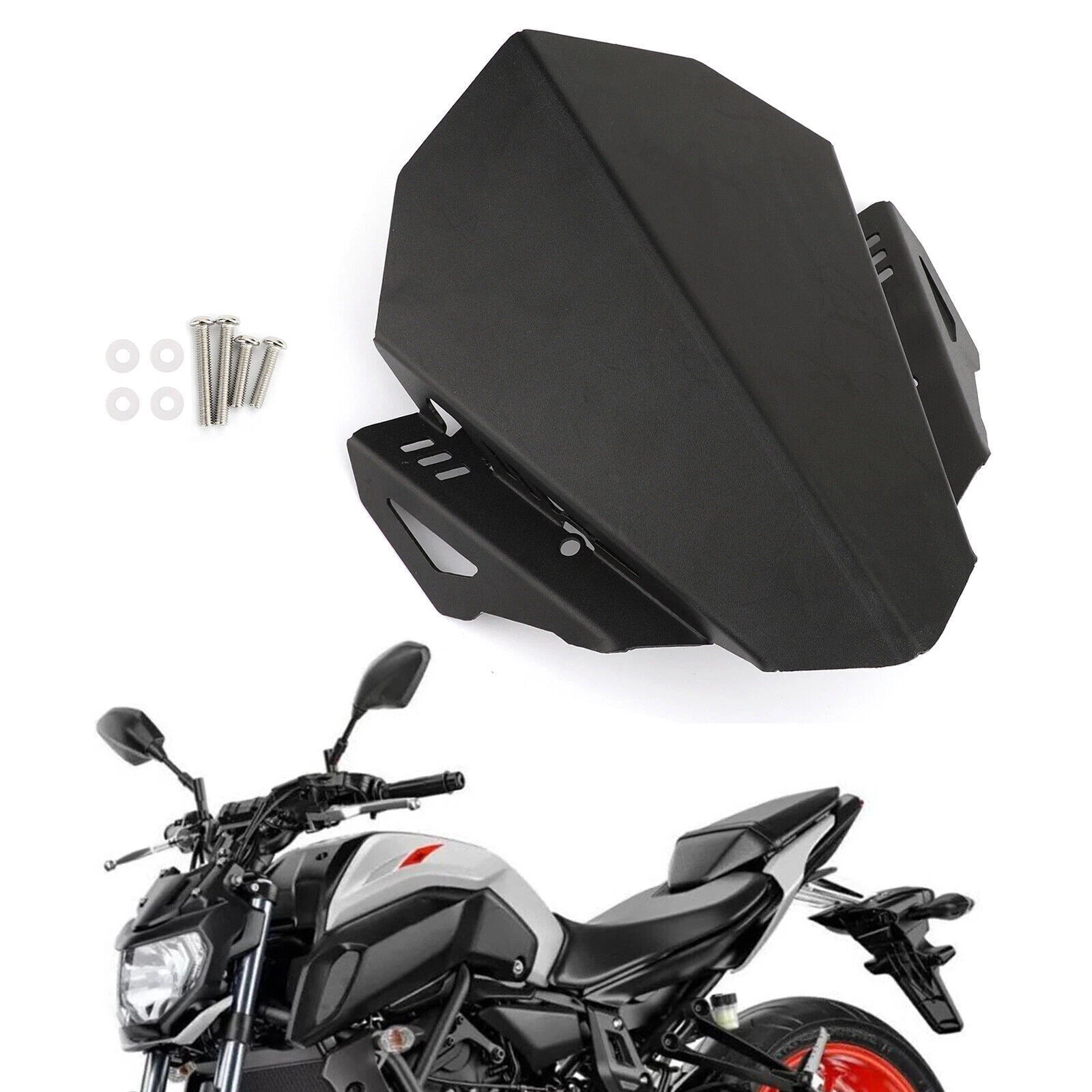 Aluminum Windshield for Yamaha MT-07 (2018–2019) CNC Deflector T9