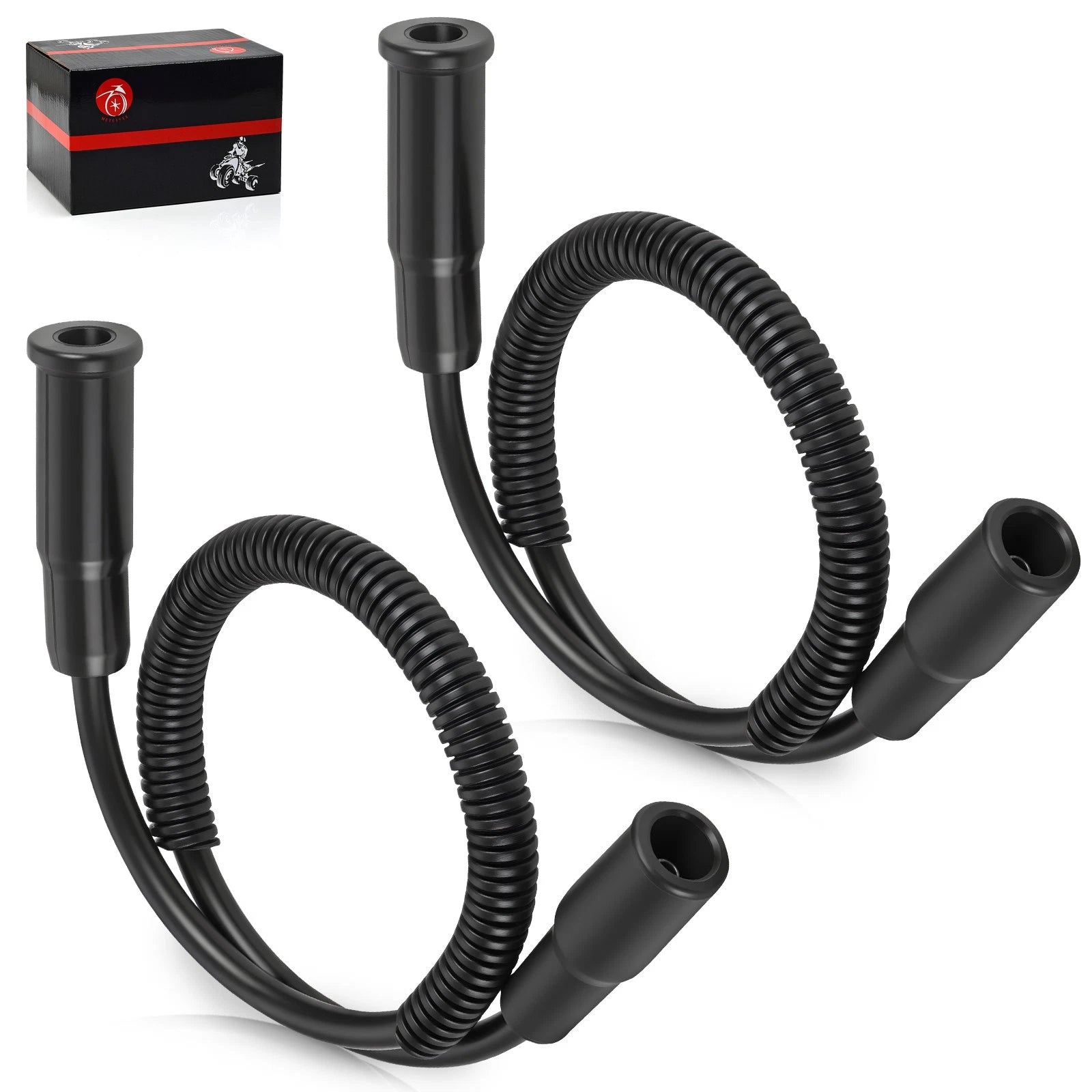 2X Spark Plug Cable for Harley Davidson Sportster 1200 XL1200R (2004–2006) 31996-04