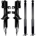 Set of 4 Struts Shocks Absorbers for Kia Rio (2002–2005)