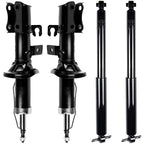 Set of 4 Struts Shocks Absorbers for Kia Rio (2002–2005)