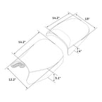 Rider & Passenger Seat for BMW R1250GS, R1200GS Adventure (2013-2024)