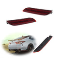 Set of 2 Rear Bumper Light Reflector Red Covers for Toyota Camry (2018–2023)