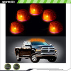 5X Amber Lens Cab Marker Light T10-6-3020-SMD for Chevy/GMC
