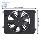 A/C Condenser Fan Assembly for Acura ILX (2016-2021) Right Side