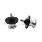 2X CNC M6 Swingarm Spools Sliders 6mm for Aprilia Yamaha YZF-R1 R6 FZ-1 (2000–2023)