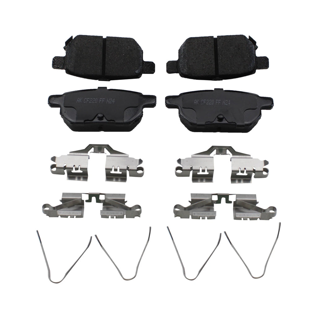 Akebono ProACT Rear Ceramic Brake Pads for Lexus CT200h, Scion iM (2011–2018)