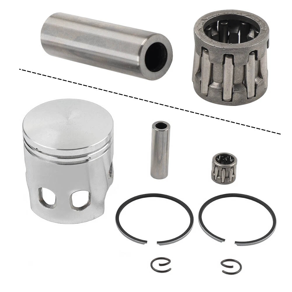 Set of 2 47MM Piston 12MM Pin Kit for Jog 80CC Scooter