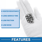 100 Pcs 8.8mm G100 Steel Ball Bearings for Various Applications