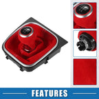 5 Speed Gear Shift Knob Boot for Volkswagen Golf MK7 (2013–2018) Red