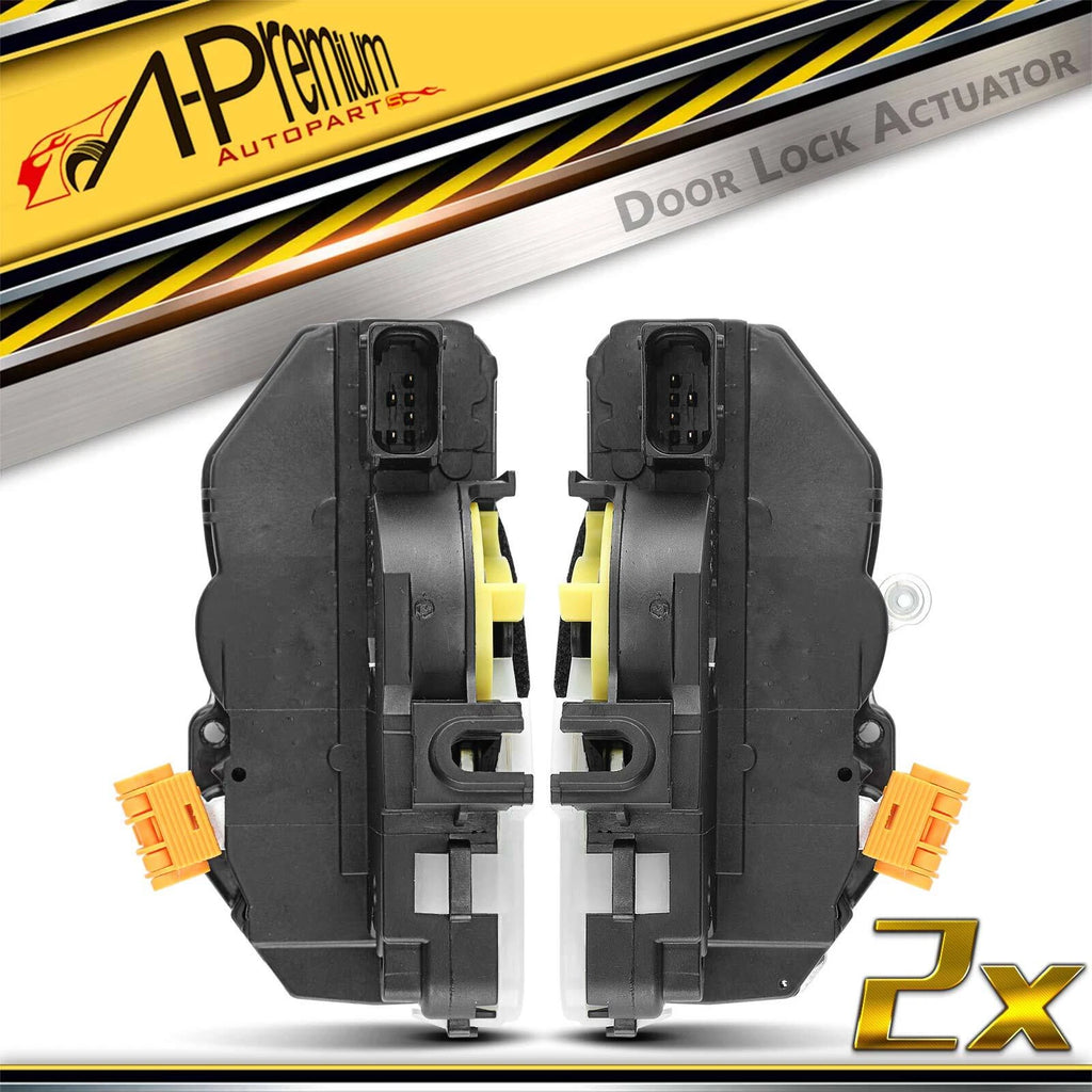 2X Front Door Lock Actuator for Chevrolet Equinox (2010–2017) Malibu Cruze