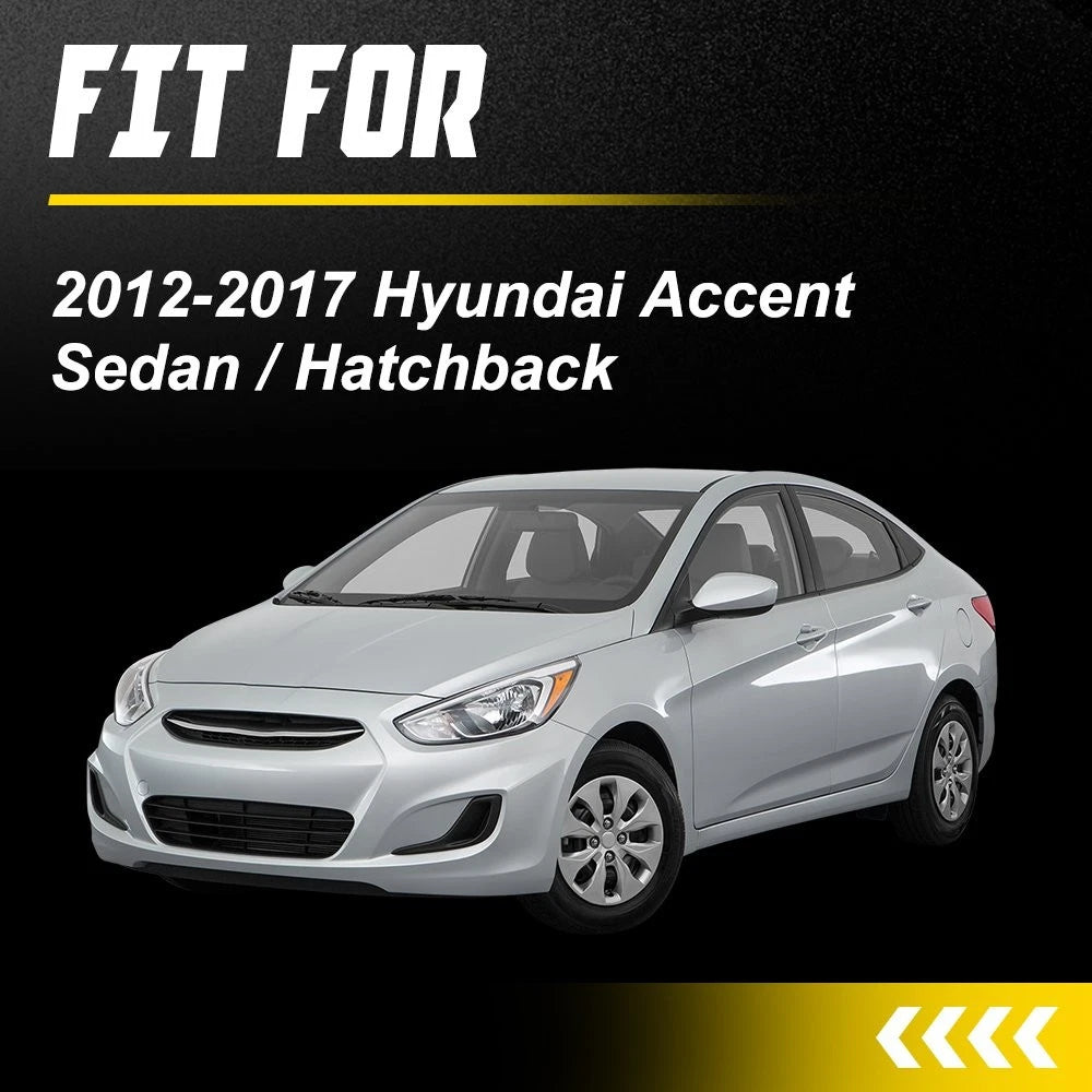 2Pcs Front Bumper Cover Bracket for Hyundai Accent (2012–2017) EPY