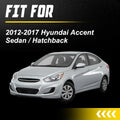 2Pcs Front Bumper Cover Bracket for Hyundai Accent (2012–2017) EPY