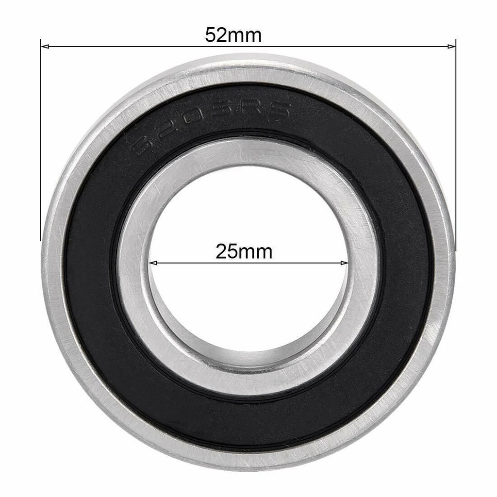 1 PC 6205RS Rubber Sealed Ball Bearing for