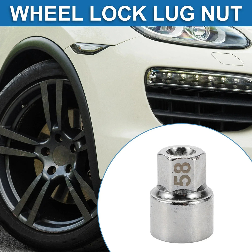 3/4" Wheel Lock Lugnut Anti-theft Screw Nut Removal Key for Porsche