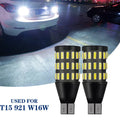2X 921 LED Reverse Light Bulb for Chevy Silverado 1500 (2014–2018)