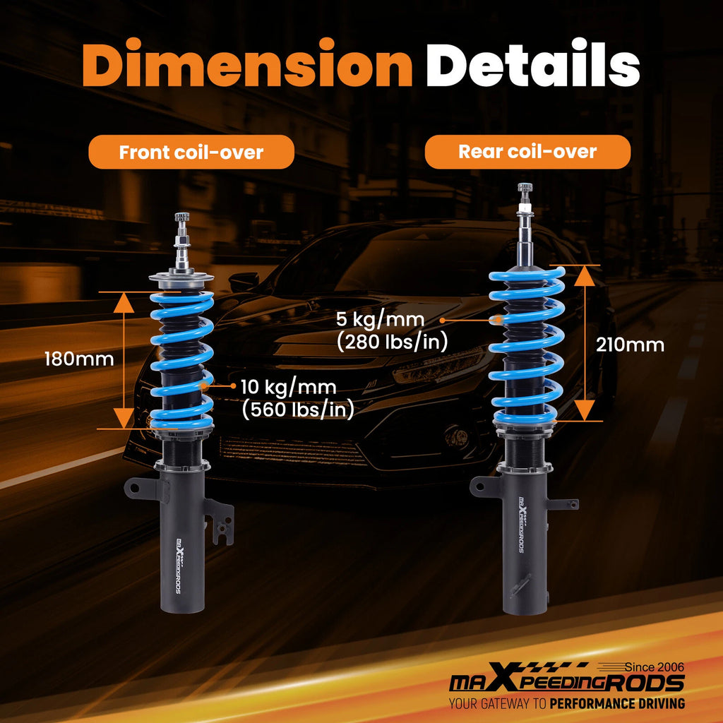 Coilovers 24 Way Damper for Lexus RX330/RX350 AWD (2004–2009)